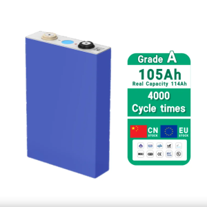 Литий-ионная батарея клетки Lifepo4 циклов Eve 3.2v 105ah 4000 для класса А хранения электромобилей/энергии
