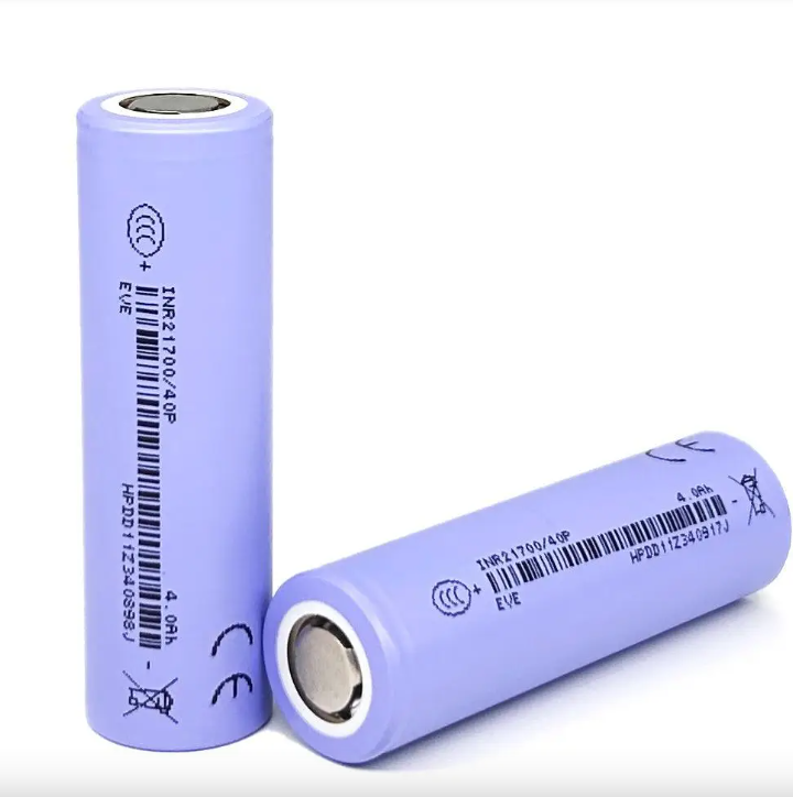 Литий-ионная батарея цилиндрической клетки NCM Eve 3.6v 4000mah для электроинструментов/дрона класса А